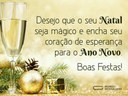 Feliz Natal um Prospero Ano Novo 